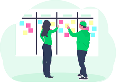 Je voert de planning in van je klanten